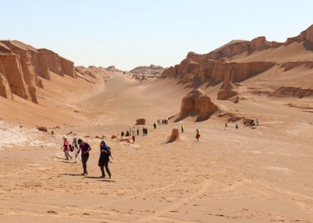 Le désert de Shahdad 