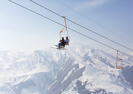 Installations pour le ski en Iran