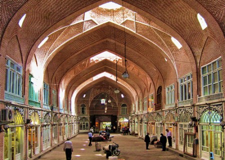 Tabriz roofed grand bazaar