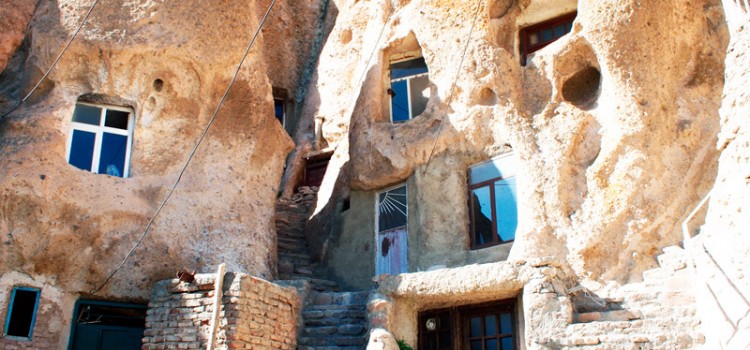 İran'da mağara Kasaba ve Tarihi Köyleri 